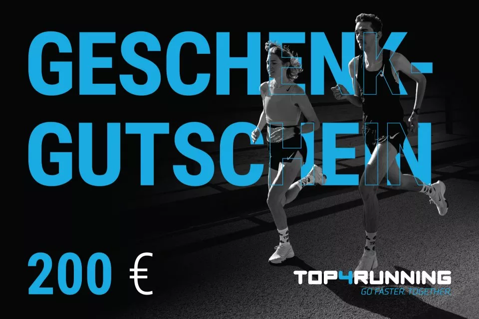 Geschenkgutschein Top4running im Wert von 200€