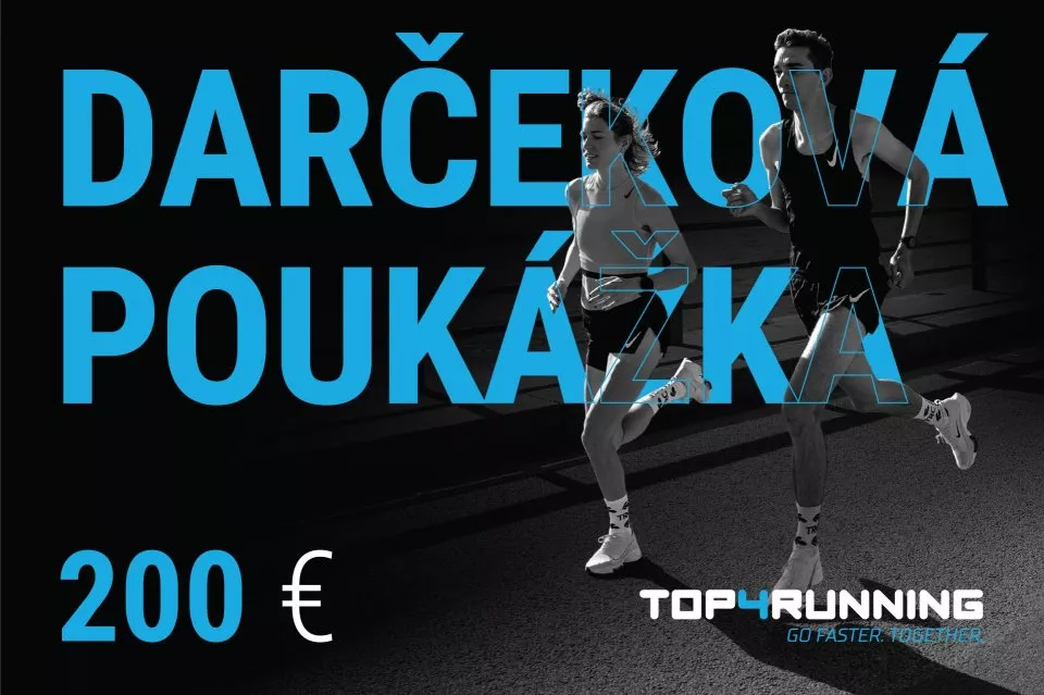 Darčeková poukážka top4running v hodnote 200€