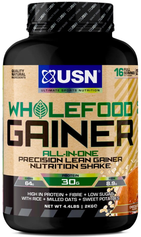 Proszki białkowe USN All-In-One Wholefood Gainer (čokoláda 2kg)