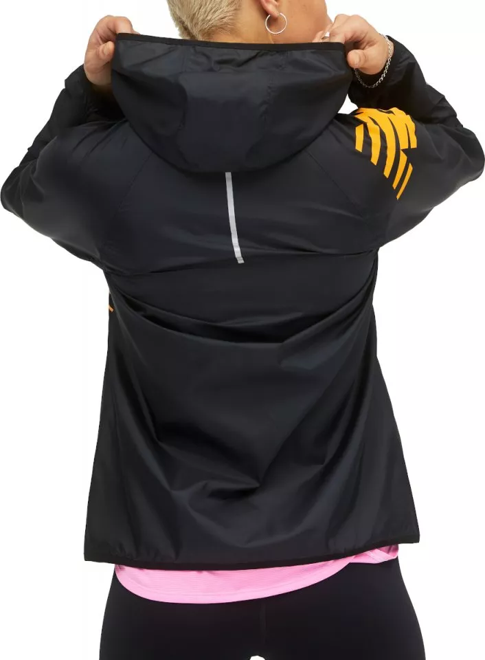 Casaco com capuz New Balance Reflective Accelerate Windcheater Jacket
