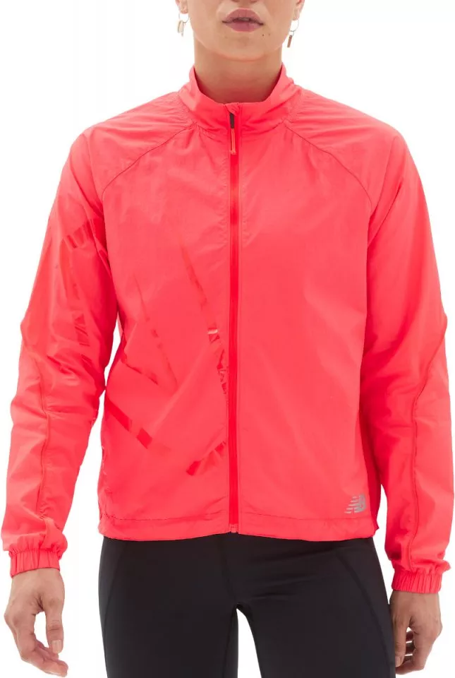 Jacke New Balance Printed Impact Run Packable Jacket
