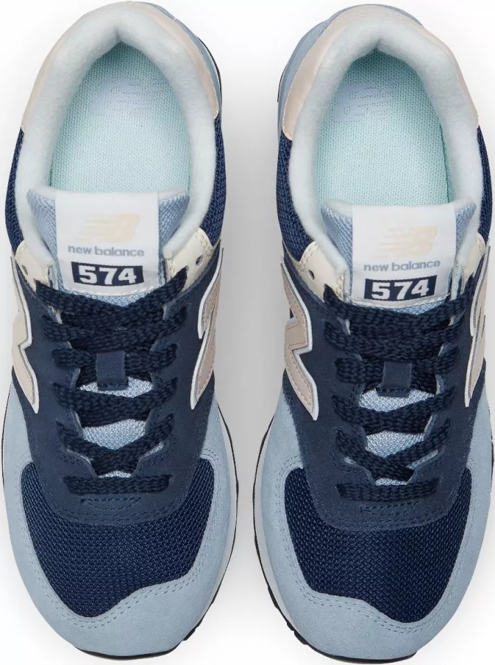 New balance wl574 blau on sale