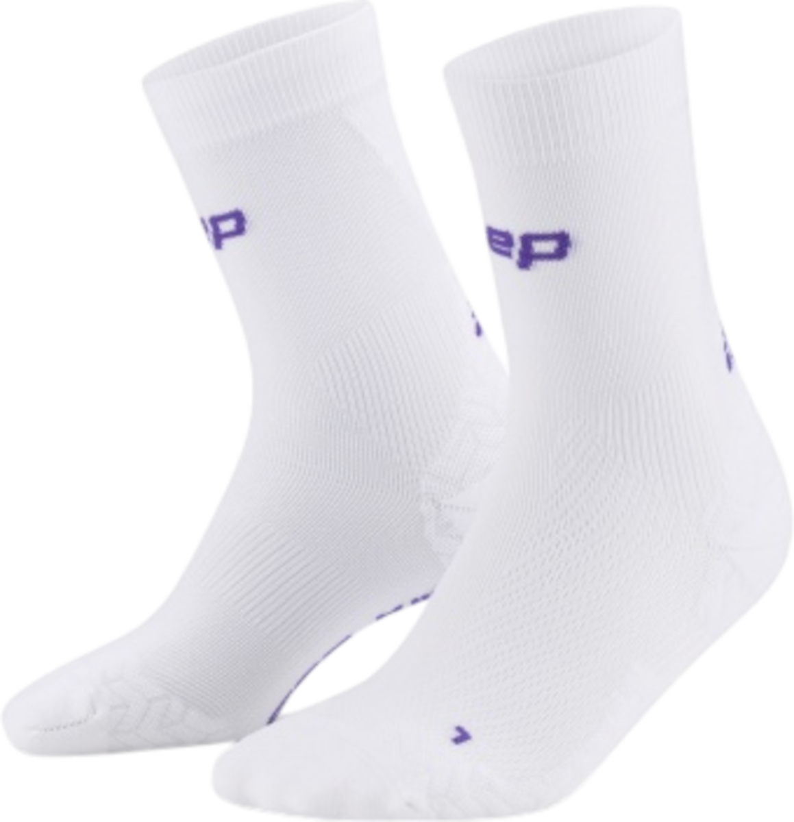 Meias CEP Ultralight 4.0 Mid-Cut Running Socks Women