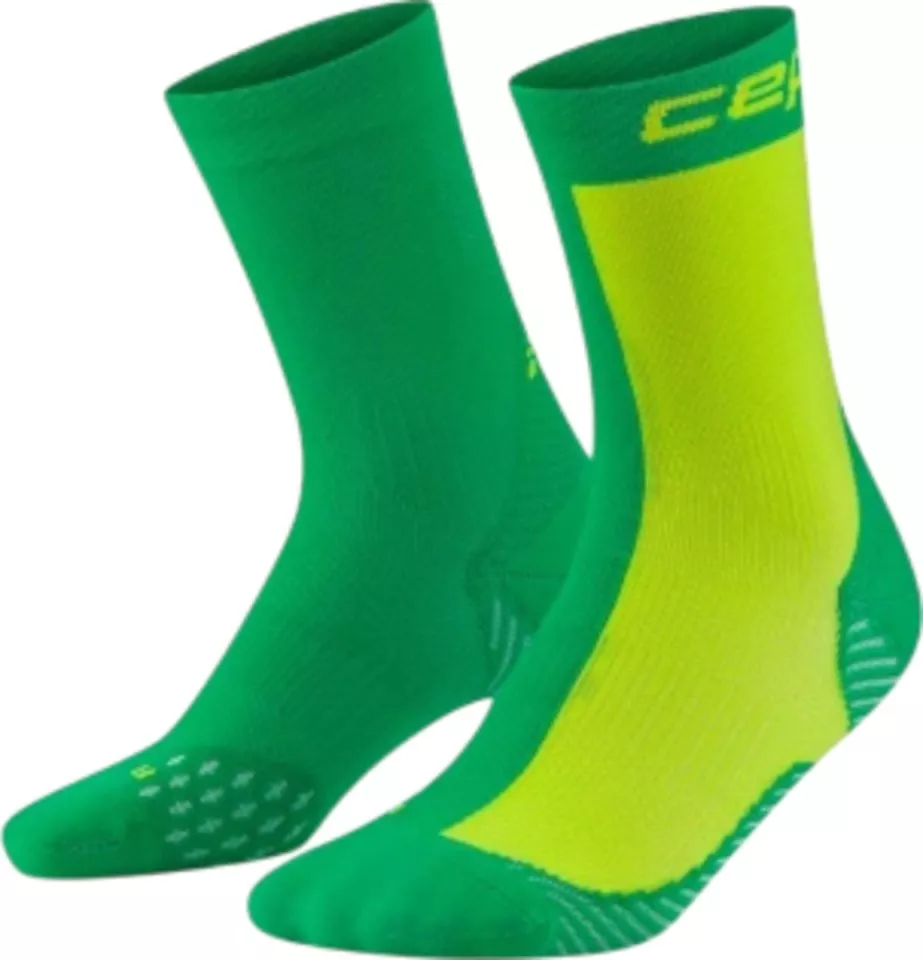 Chaussettes CEP Half&Half Mid-Cut Running Socks Women