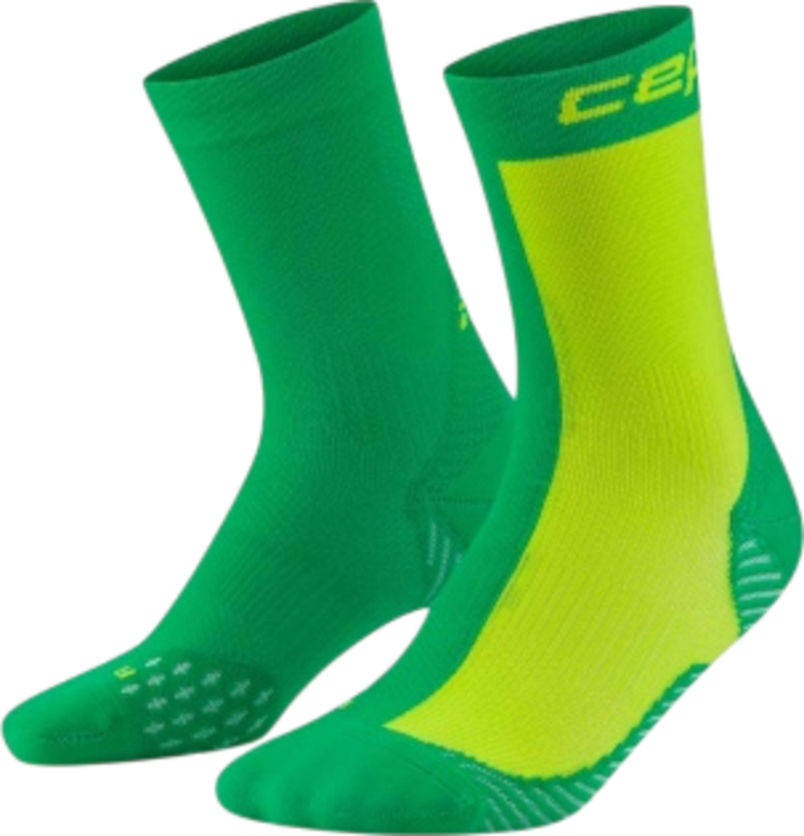 Chaussettes CEP Half&Half Mid-Cut Running Socks Women