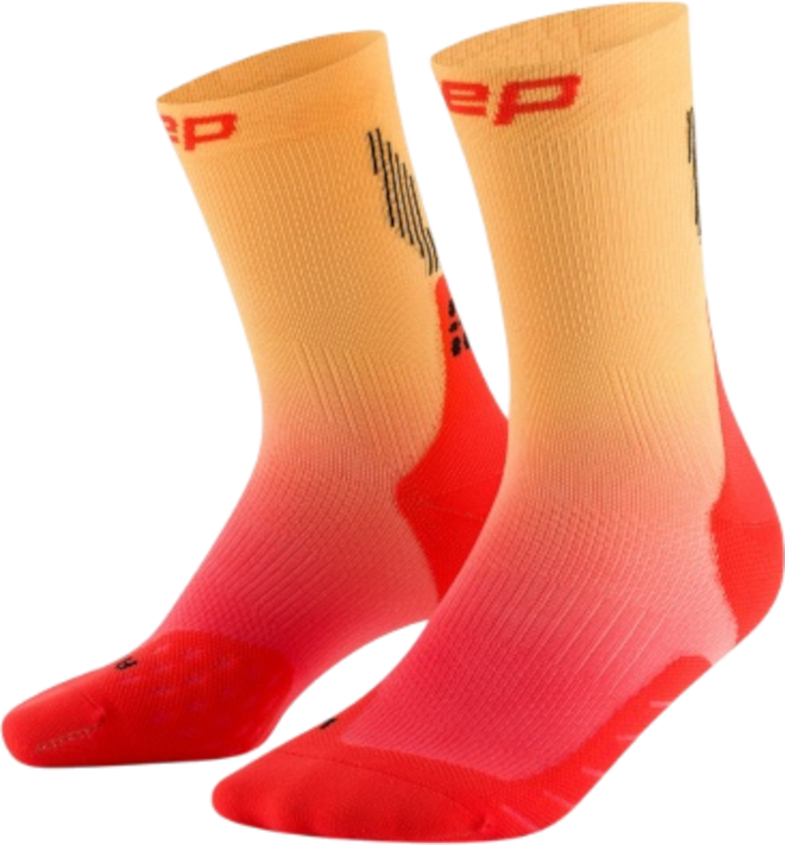 Socken CEP Gradient Mid-Cut Running Socks