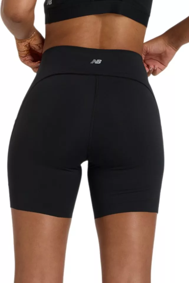 Kratke hlače New Balance Sleek Pocket High Rise Short 6
