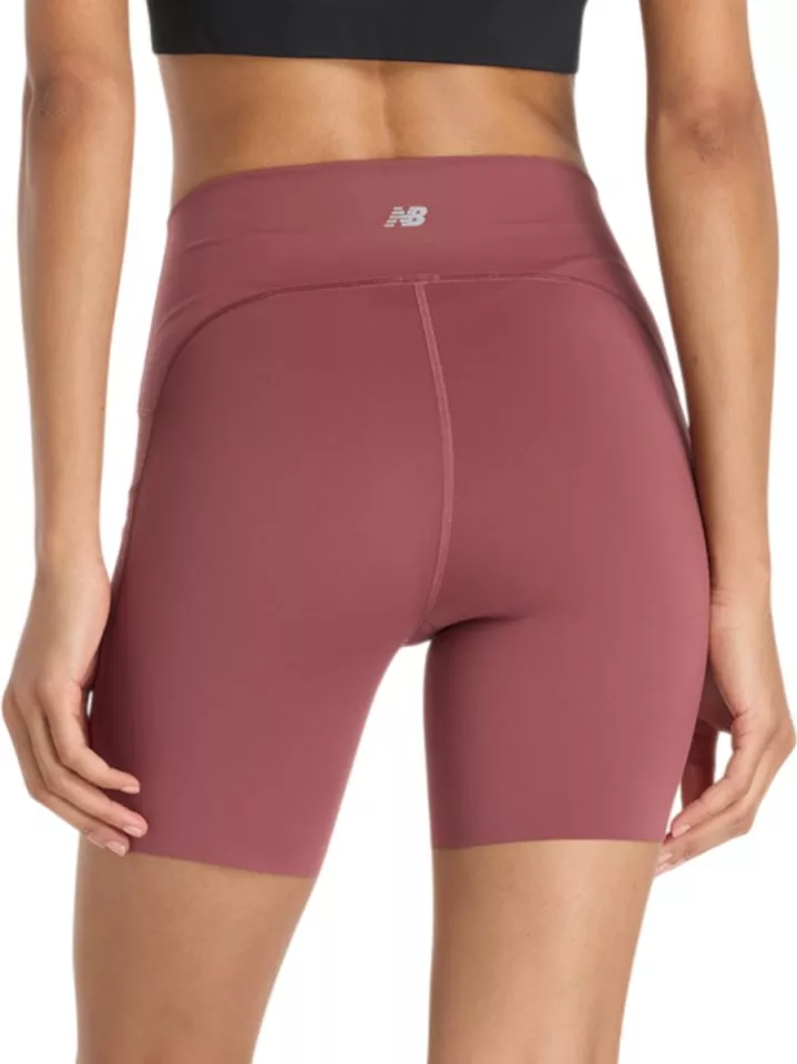 Shorts New Balance Sleek Pocket High Rise Short 6