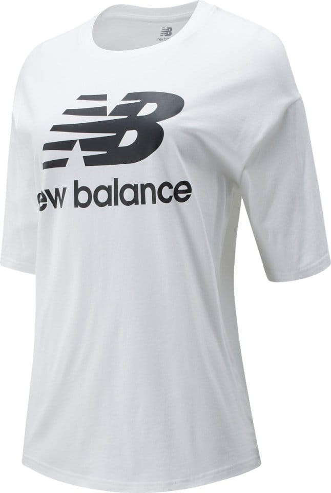 New Balance Essentials Stacked Logo Tee Rövid ujjú póló
