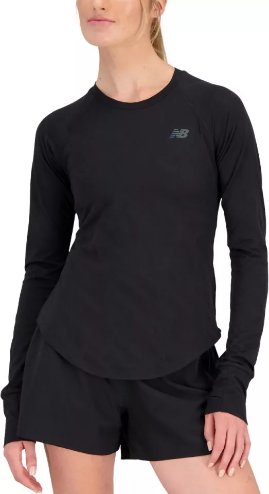 Koszula z długim rękawem New Balance Q Speed Jacquard Long Sleeve
