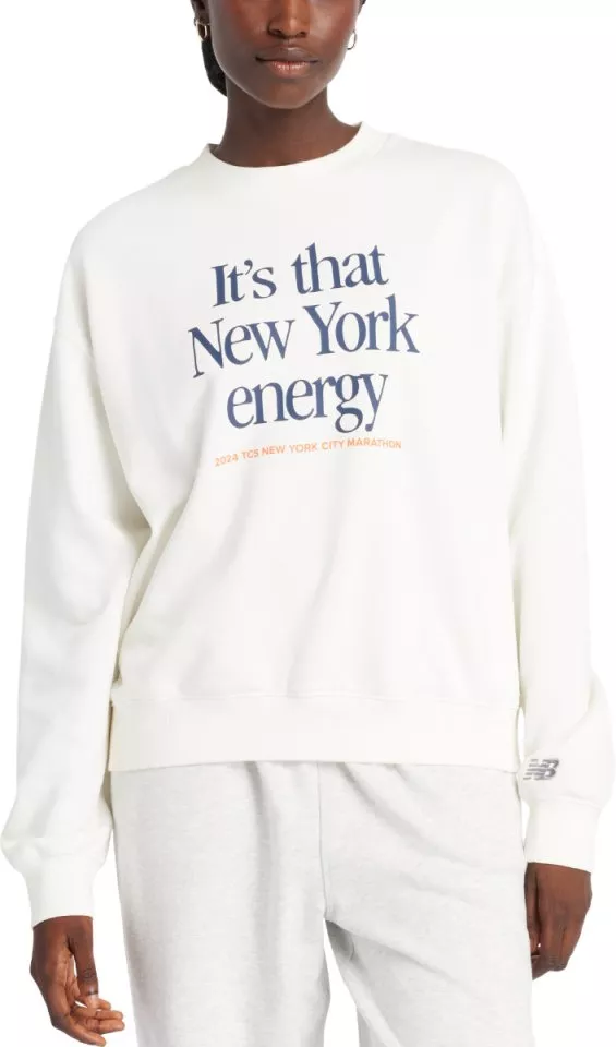 Sweatshirt New Balance NYC Marathon Graphic French Terry Sweatshirt New Balance NYC Marathon Graphic French Terry
