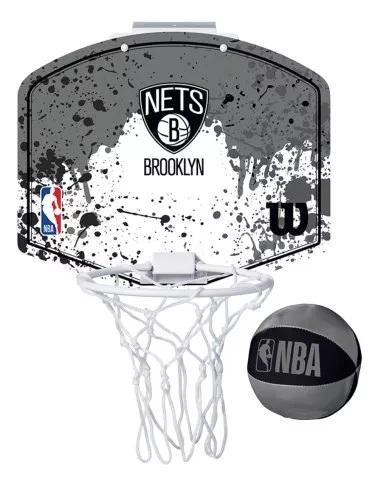 Wilson NBA TEAM MINI HOOP BROOKLYN NETS Train Equipment