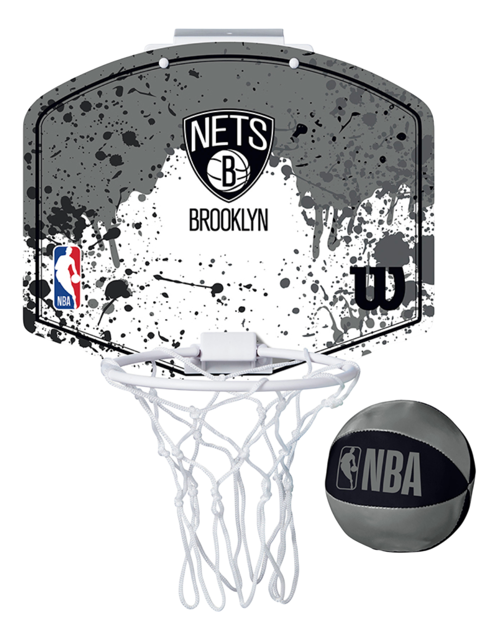 obręcz Wilson NBA TEAM MINI HOOP BROOKLYN NETS Train Equipment