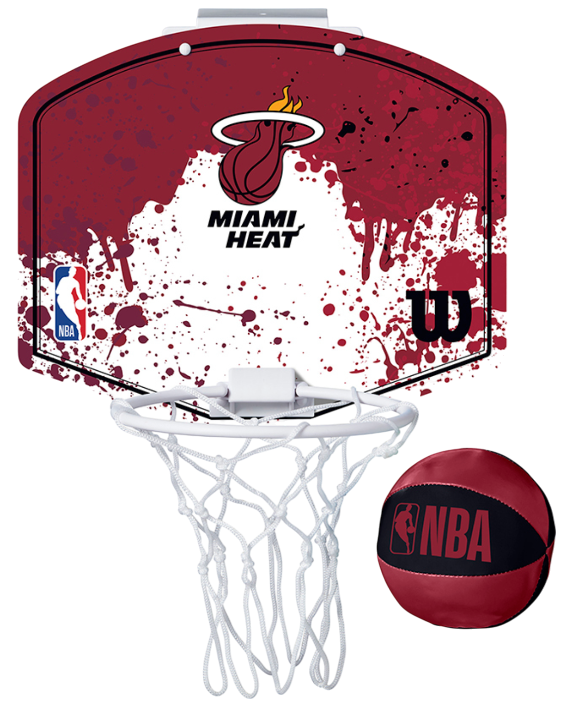 obręcz Wilson NBA TEAM MINI HOOP MIAMI HEAT