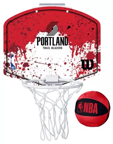 NBA TEAM MINI HOOP PORTLAND TRAIL BLAZERS