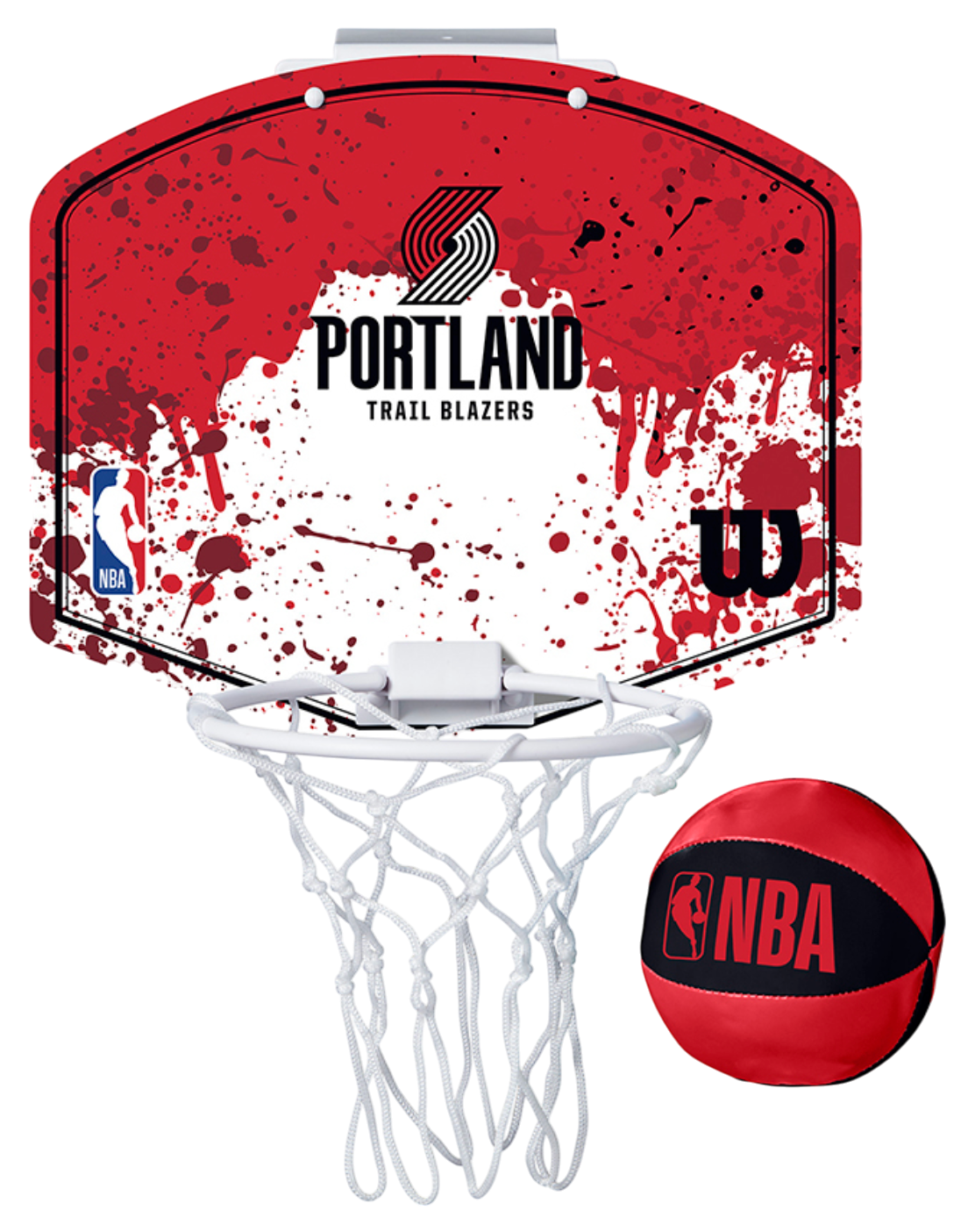 obręcz Wilson NBA TEAM MINI HOOP PORTLAND TRAIL BLAZERS