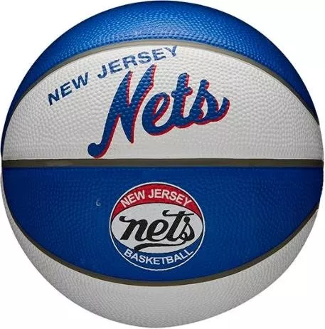Basketbalový míč Wilson NBA Team Retro Mini Brooklyn Nets