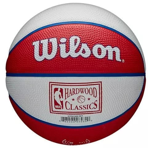 Piłka Wilson NBA TEAM RETRO BASKETBALL MINI DET PISTONS