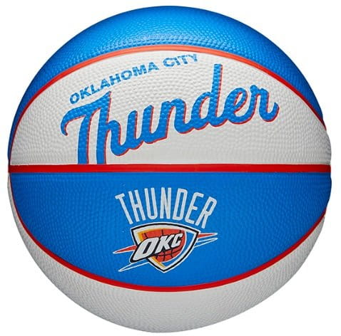 Bola Wilson NBA TEAM RETRO BASKETBALL MINI OKC THUNDER