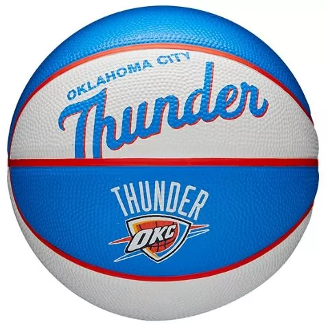 Bola Wilson NBA TEAM RETRO BASKETBALL MINI OKC THUNDER