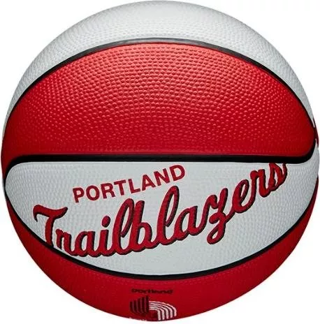Žoga Wilson NBA TEAM RETRO BASKETBALL MINI PORTLAND TRAIL BLAZERS