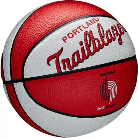 Žoga Wilson NBA TEAM RETRO BASKETBALL MINI PORTLAND TRAIL BLAZERS