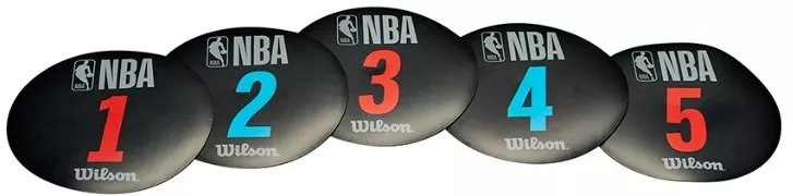 Szyszki treningowe Wilson NBA DRIVES TRAINING MARKERS