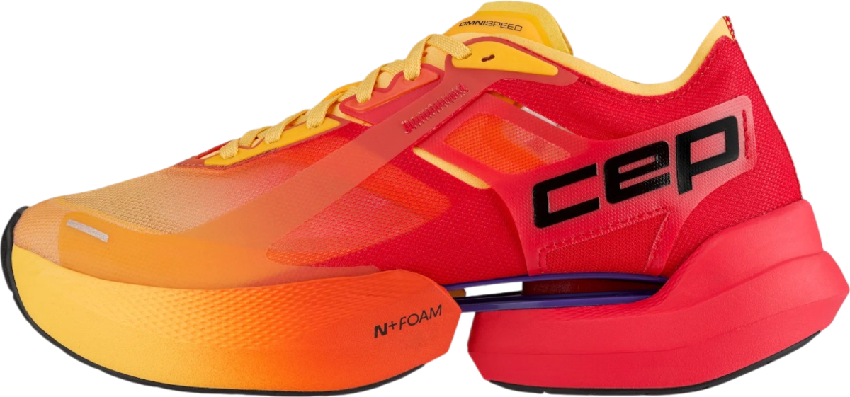 CEP Omnispeed BowTech Hardloopschoen, 44,5, Rood