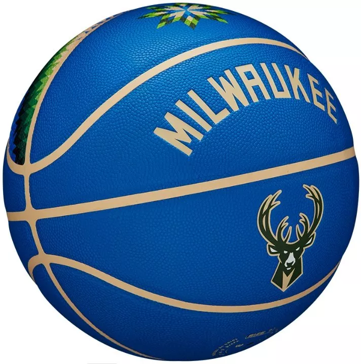 Bola Wilson NBA TEAM CITY COLLECTOR BASKETBALL MILWAUKEE BUCKS