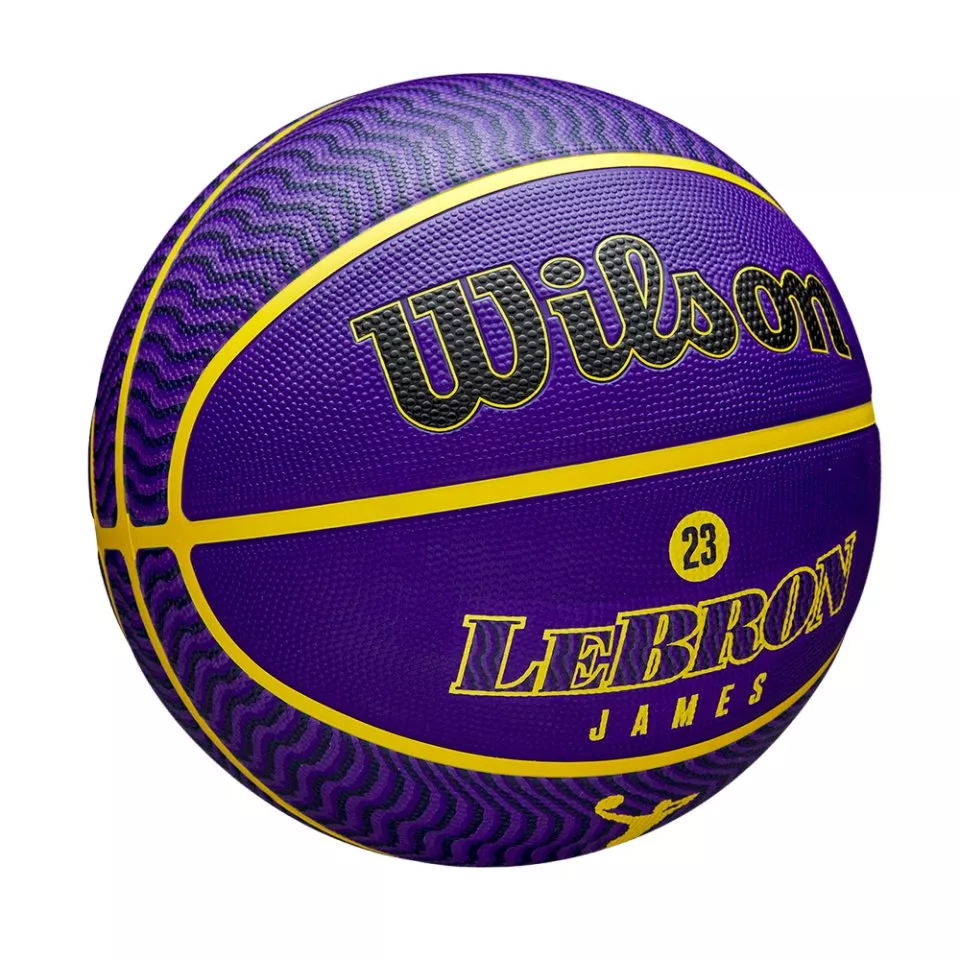 Basketbalový míč Wilson NBA Player Icon Outdoor LeBron James
