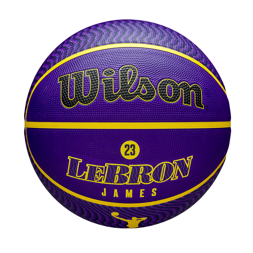 Basketbalový míč Wilson NBA Player Icon Outdoor LeBron James