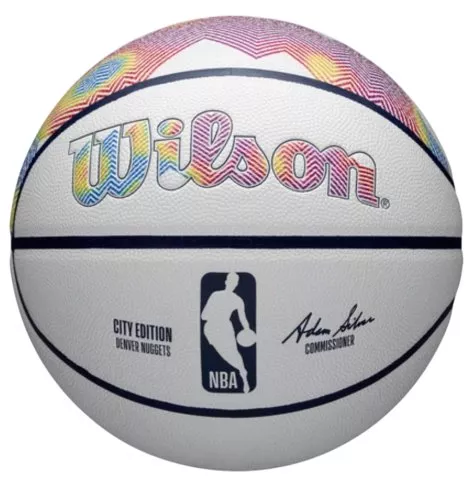 Wilson NBA Team City Collektor Denver Nuggets Match Ball