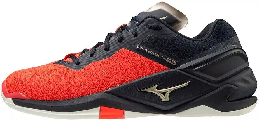 Neo Shoes Mizuno Wave Stealth Orange Indoor Shoes Mizuno WAVE