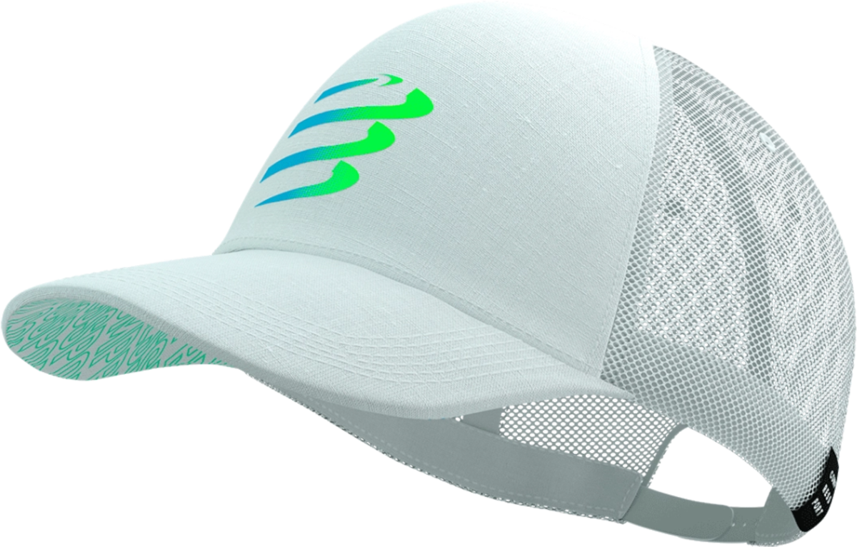 Compressport Trucker 6 Panel Pet, OS, Wit
