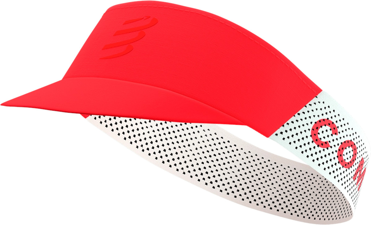 Compressport Pro Racing Visor Vizier, Universele maat, Rood