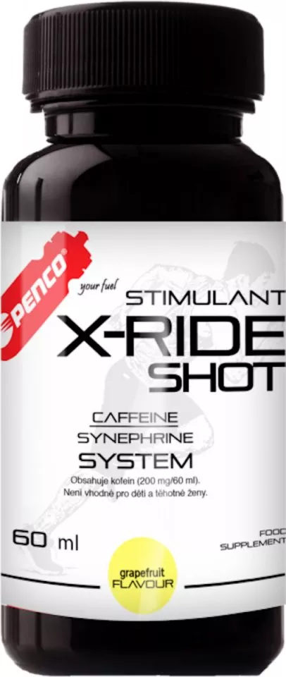 Stimulerende middelen voor de training PENCO X-RIDESHOT 60ML grapefruit