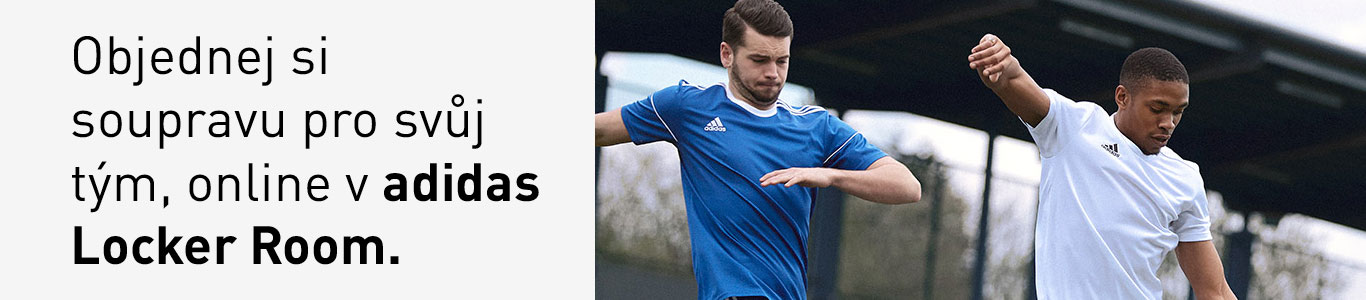 Objednej si soupravu pro svůj tým, online v adidas Locker Room.