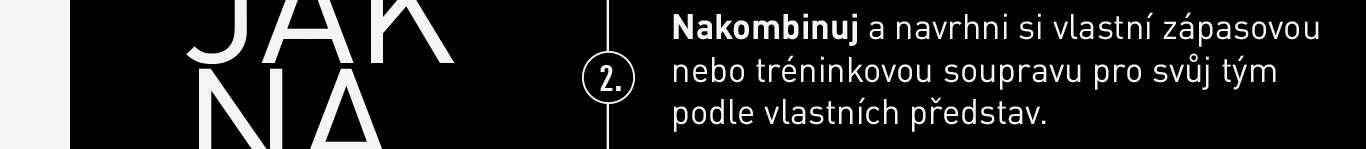 Nakombinuj a navrhni si vlastní zápasovou nebo tréninkovou soupravu pro svůj tým podle vlastních představ.