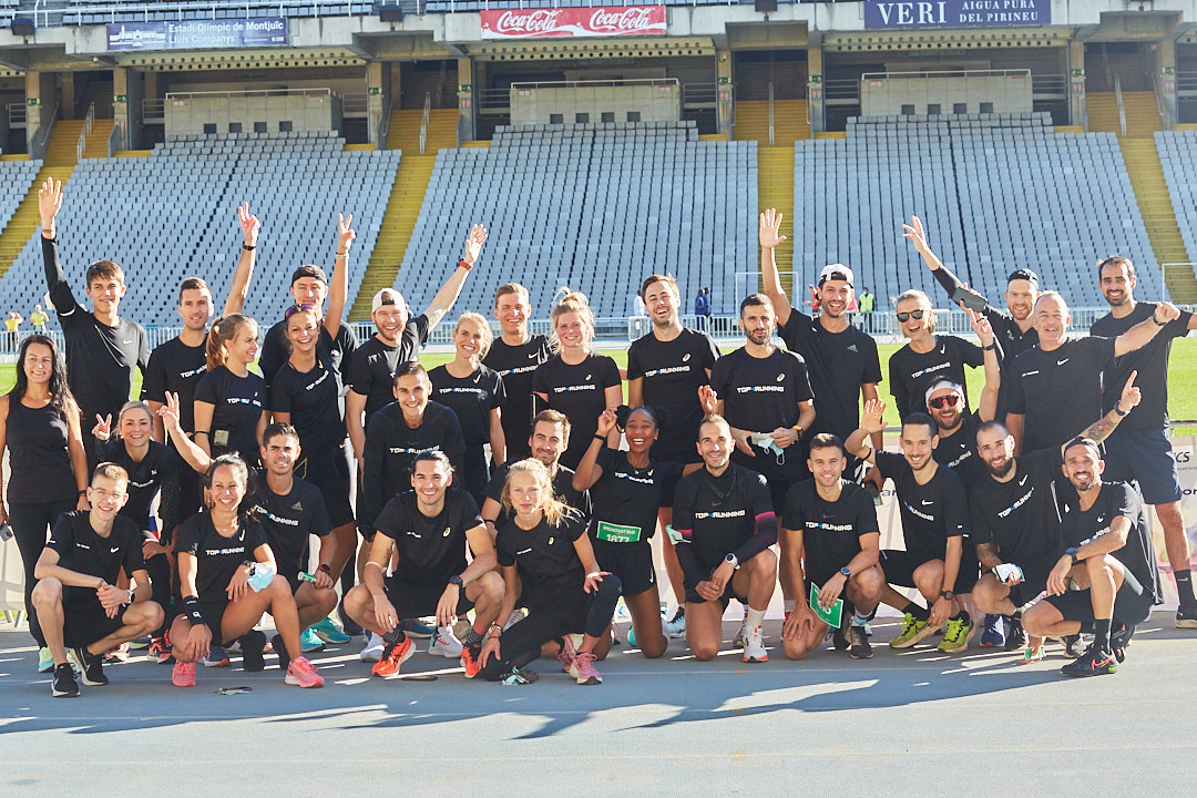 Top4running ambassadors Marathon Barcelona