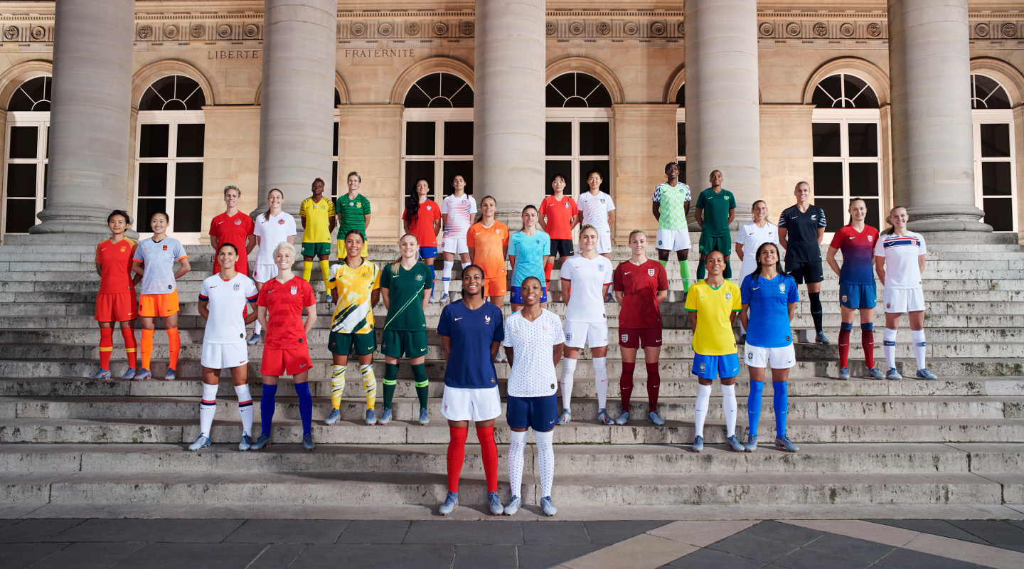 Nike Women's World Cup kits