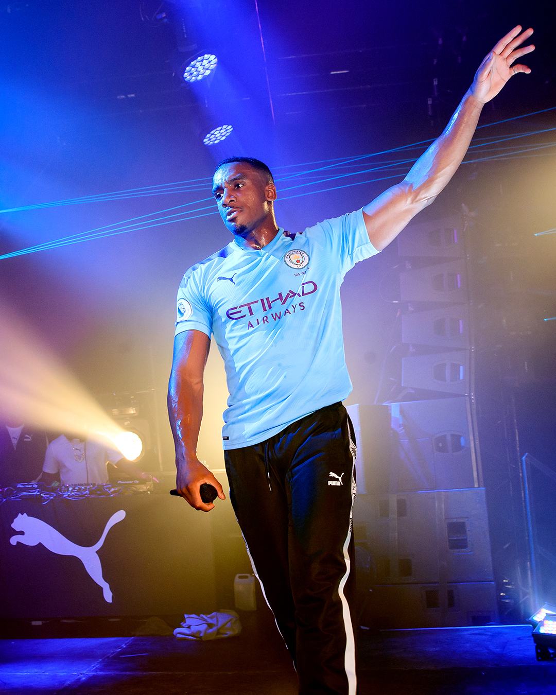 Puma x Man City kit launch