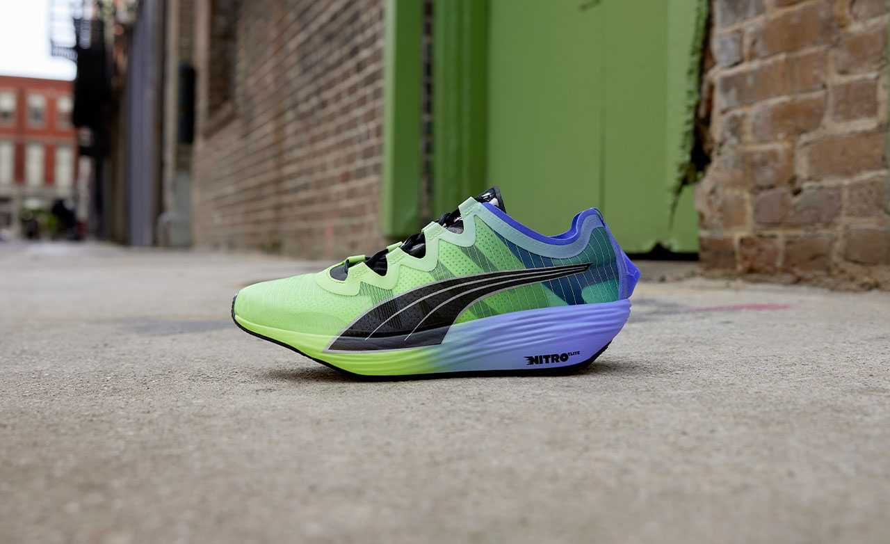 Puma road store running shoes