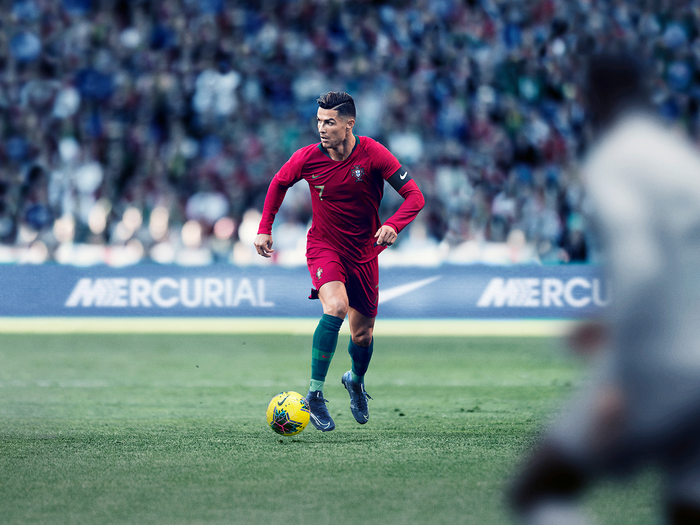 Cristiano Ronaldo v nových kopačkách Nike Mercurial "Dream Speed"