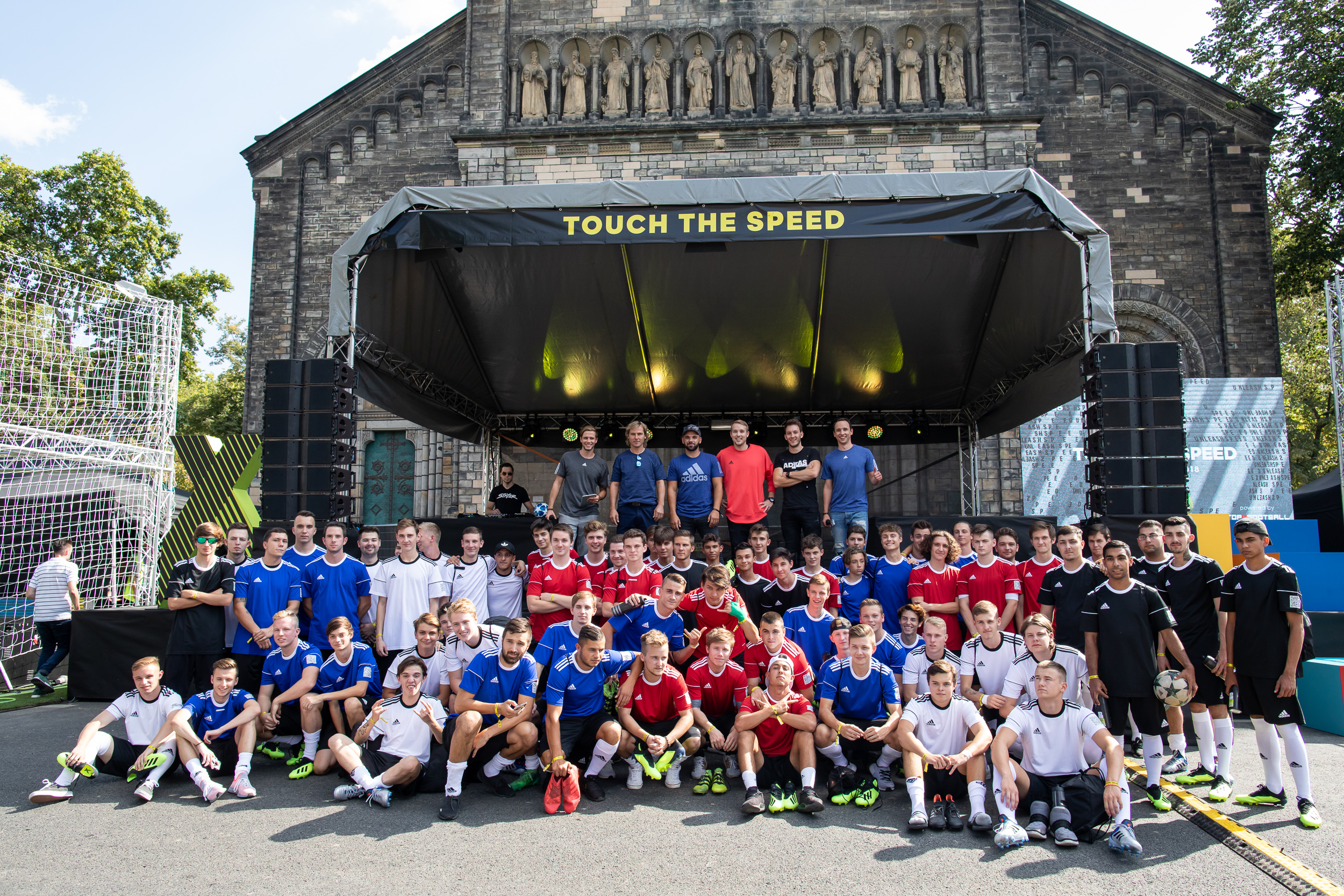 We hosted the adidas Touch the Speed tournament