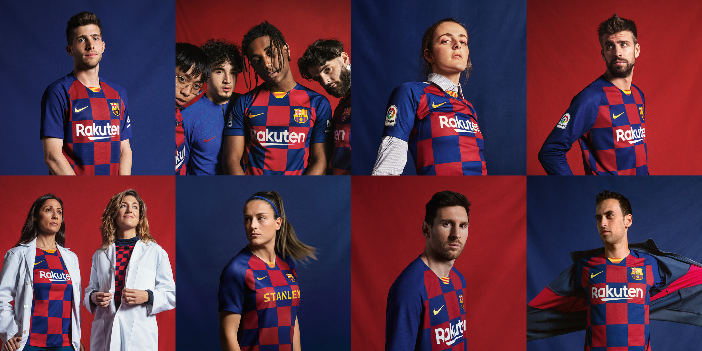 NIKE LIONEL MESSI FC BARCELONA WOMEN'S HOME JERSEY 2019/20