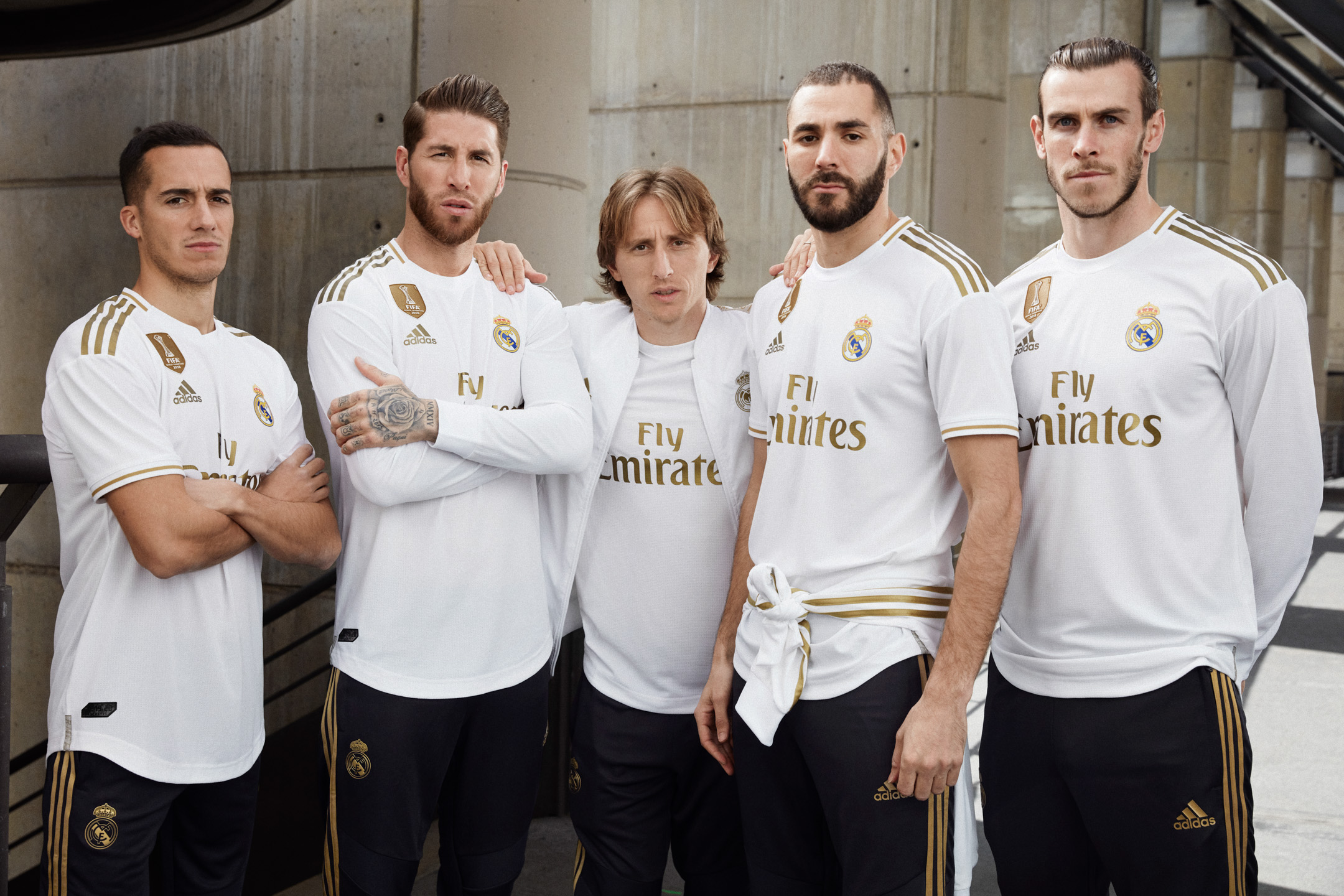 New home kit of Real Madrid