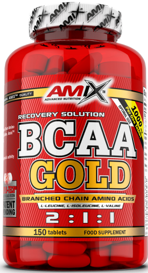 Větvené aminokyseliny BCAA Amix Gold 150 tablet
