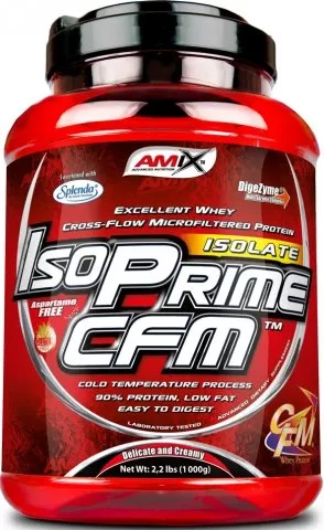 Amix IsoPrime CFM Isolate-1000g-Double White Chocolate