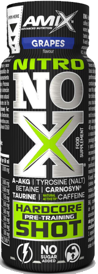 Folyékony edzés előtti stimuláns (edzés előtti) Amix NitroNox Shot 60 ml