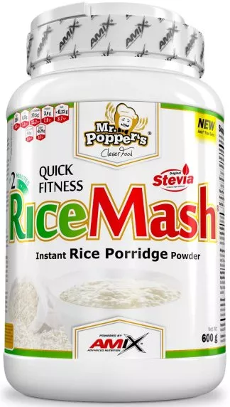 Mingau de arroz instantâneo Amix RiceMash 600g